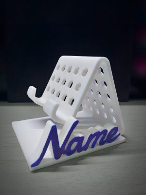 MOBILE STAND WITH CUSTOM NAME