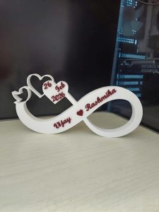 INFINITY LOVE SIGN WITH CUSTOM NAMES