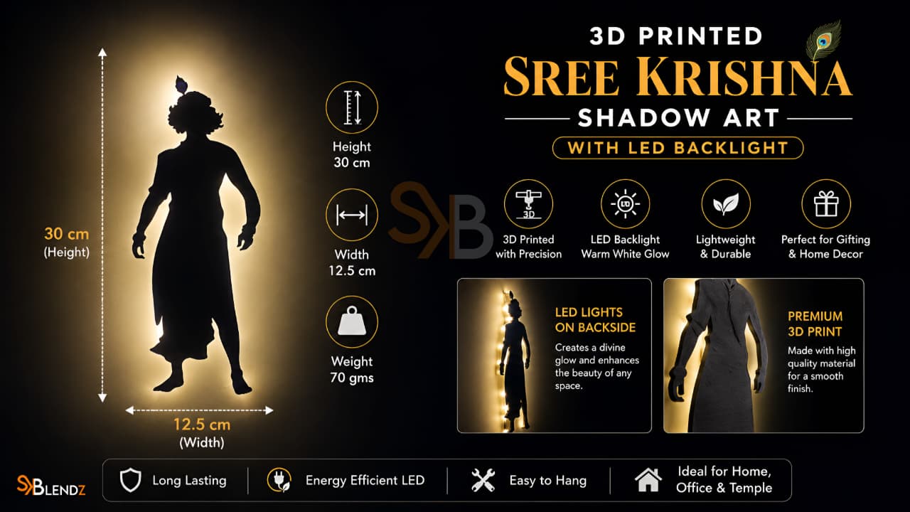 krishna shadow art