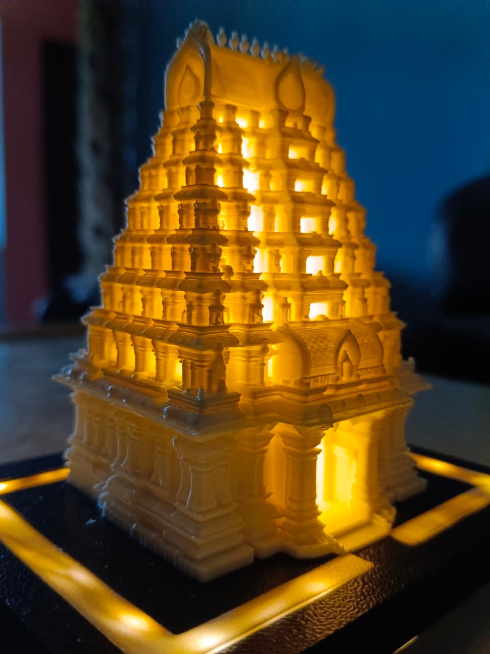 TEMPLE GOPURAM LED LAMP - Image 4
