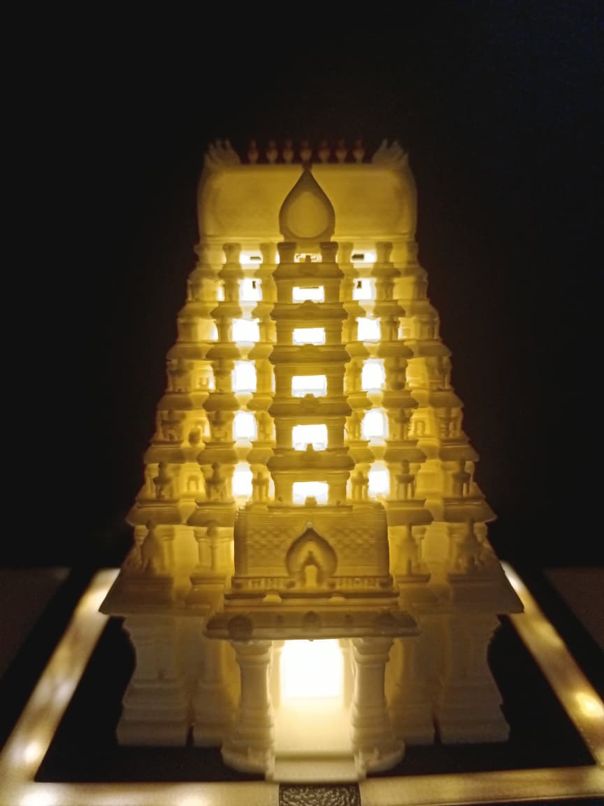 TEMPLE GOPURAM LED LAMP - Image 10