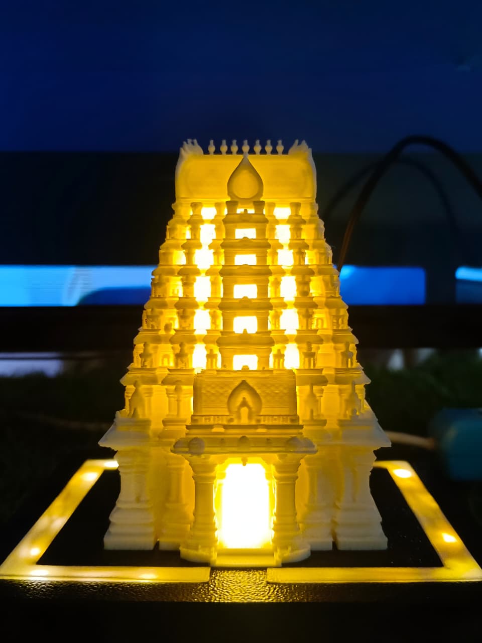 TEMPLE GOPURAM LED LAMP - Image 14