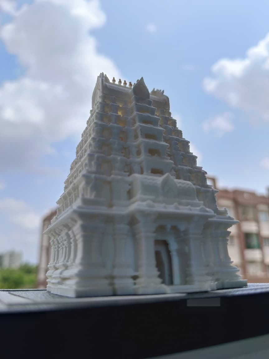 TEMPLE GOPURAM LED LAMP - Image 3