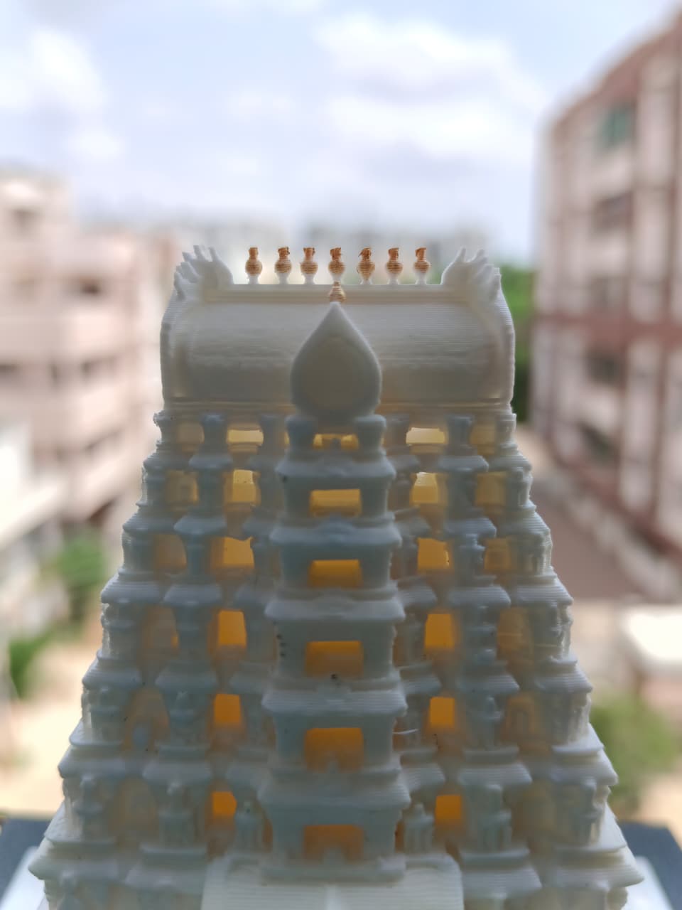 TEMPLE GOPURAM LED LAMP - Image 9