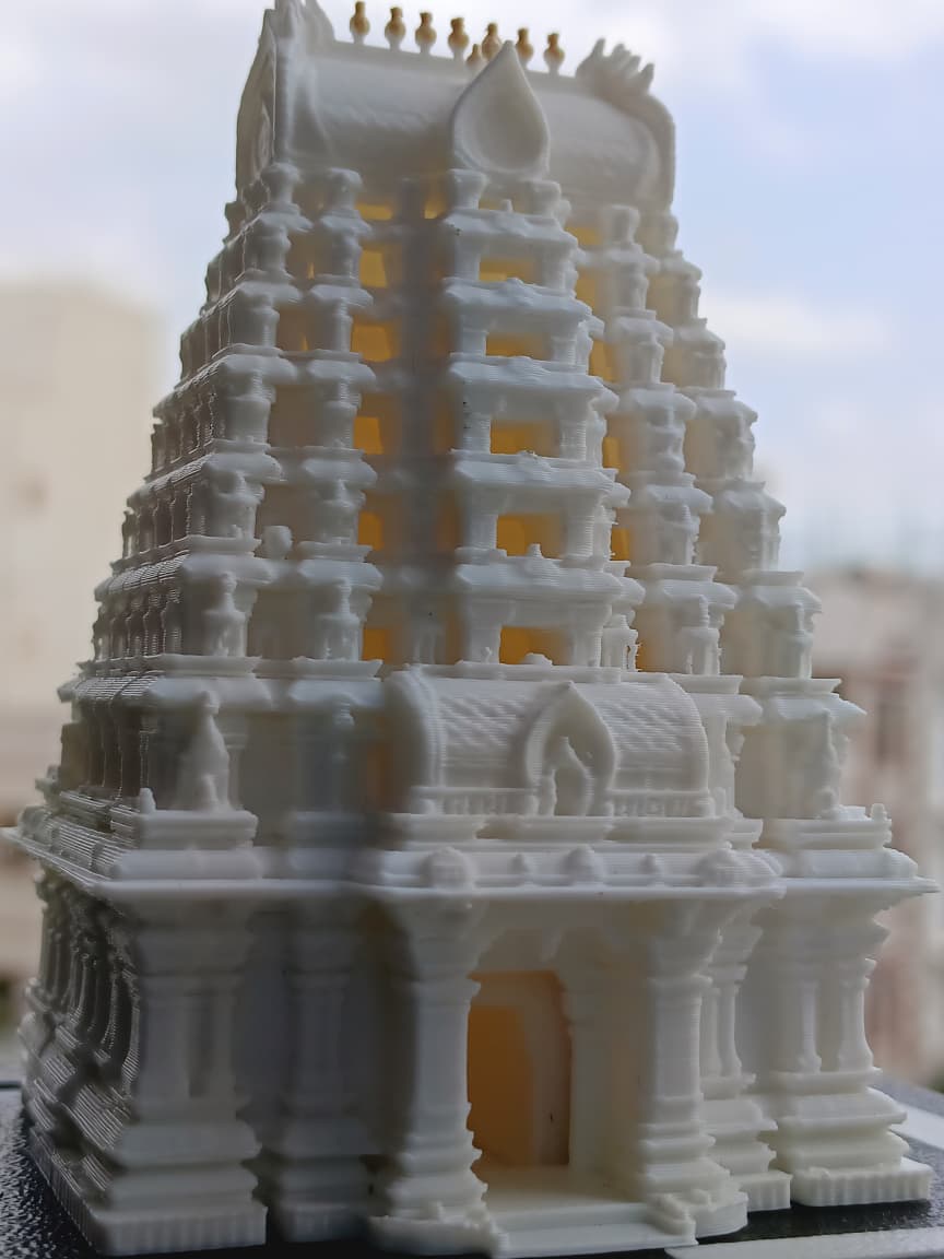 TEMPLE GOPURAM LED LAMP - Image 15